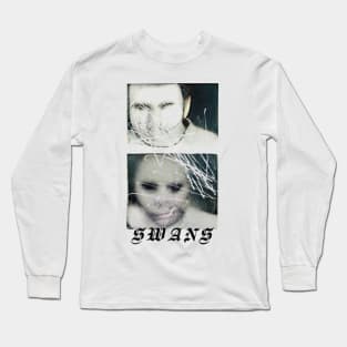 Swans ∆∆ Original Aesthetic Fan Design Long Sleeve T-Shirt